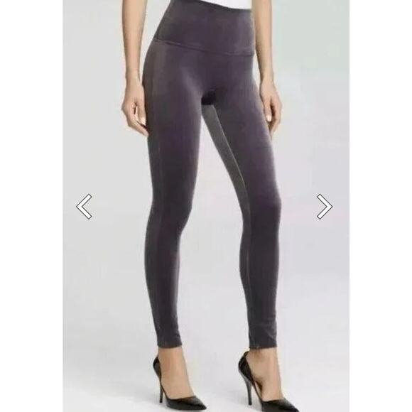 Spanx Velvet Velour Leggings - Picture 1 of 8